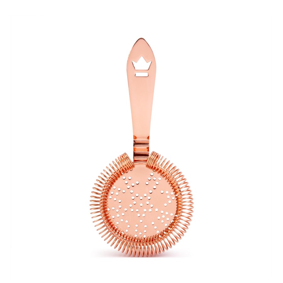Bar Tools Cocktail Kingdom | Antique-Style Hawthorne Strainer