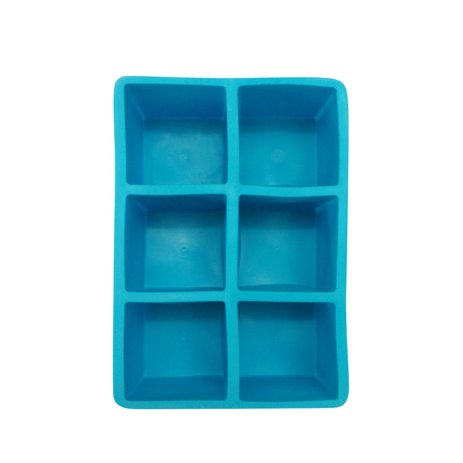 Bar Tools Cocktail Kingdom | 2In Square Ice Cube Tray Food Grade Rubber